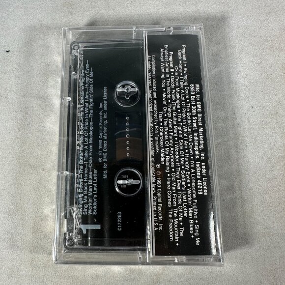 Merle Haggard Collectors Series Cassette Tape Vintage 1990 Capitol Country Music - Picture 2 of 2